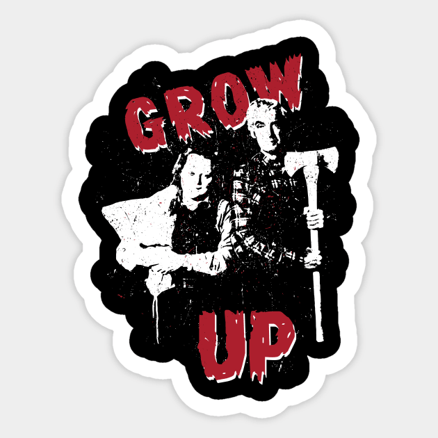 GROW UP Sticker by manospd